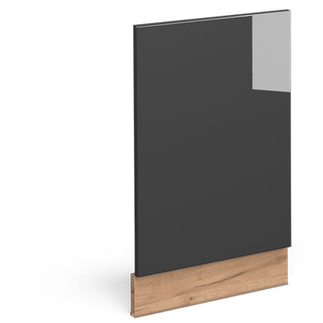 Vicco – Façade Fame-Line anthracite haute brillance 45 cm – Panneau de particules 16 mm – Compatible modules série – Poids 2,01 kg