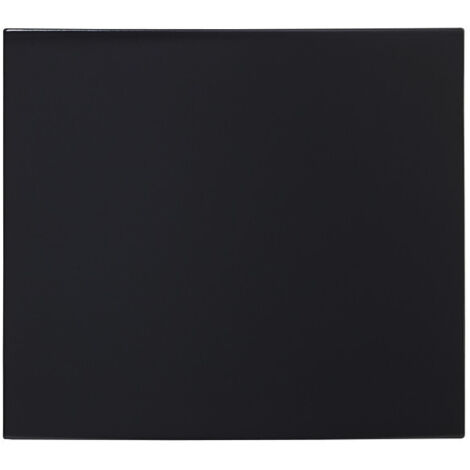 Façade finition noire satinée pour module vierge 200435 - AIPHONE GFBPB