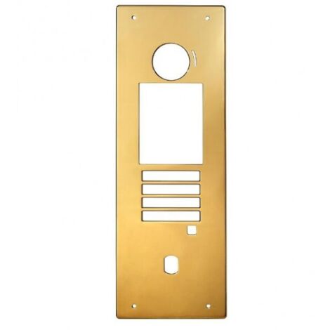 Façade lation massif vernis pour platine gtdmblvn PGTBLTN AIPHONE 200417