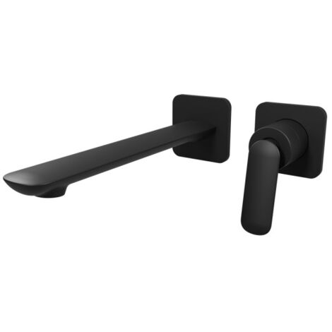 Façade mitigeur lavabo 2 trous NOIR MAT FOIL - CRISTINA ONDYNA FL25913