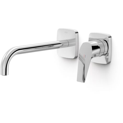 Façade mitigeur lavabo Chrome - TRES 21730022