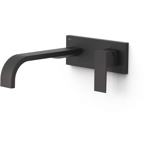 Façade mitigeur lavabo Noir mat - TRES 00630032NM