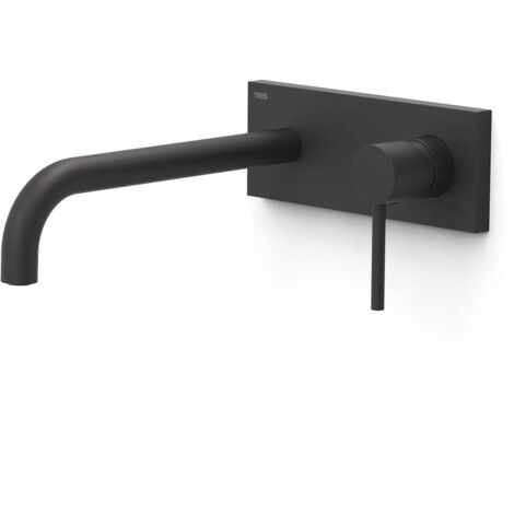 Façade mitigeur lavabo Noir mat - TRES 26230032NM