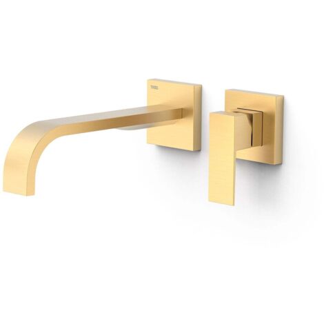 Façade mitigeur lavabo Or Mat 24K - TRES 00630022OM