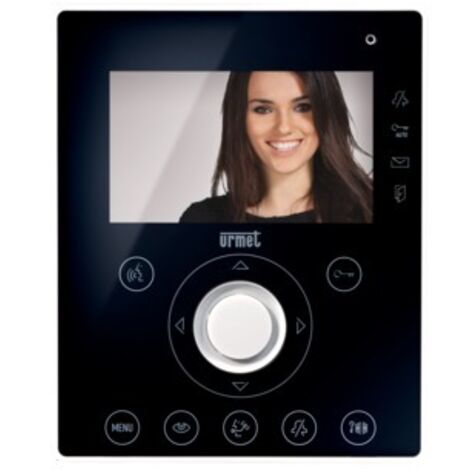 Facade noire pour aiko 1716/6 - URMET 1716/73