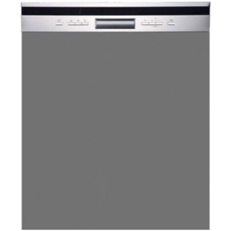 Façade pour lave-vaisselle semi intrégable Lovia Gris Mat L 60 cm