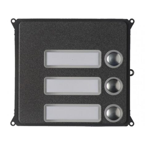 Façade pour module appels avec 3 boutons CAME 60020670