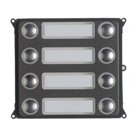 Façade pour module appels avec 8 boutons CAME 60020690
