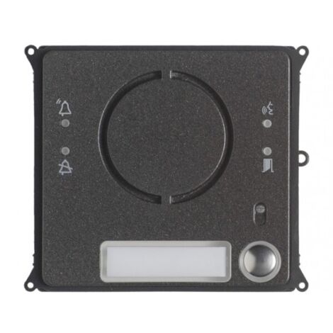 Façade pour module audio avec bouton simple CAME 60020610