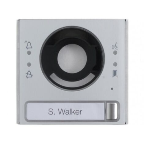 Façade pour module vidéo avec bouton simple CAME 62030040