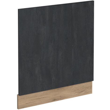 Façade R-Line, Béton noir, 60 cm sans plan de travail, Vicco
