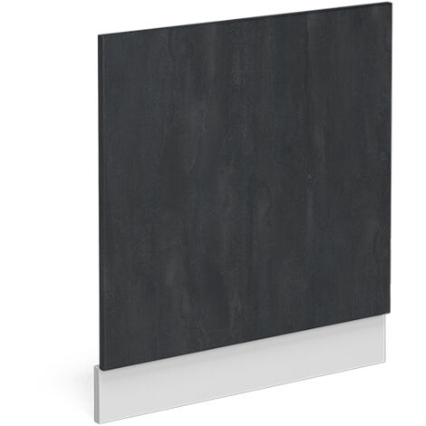 Façade R-Line, Béton noir, 60 cm sans plan de travail, Vicco