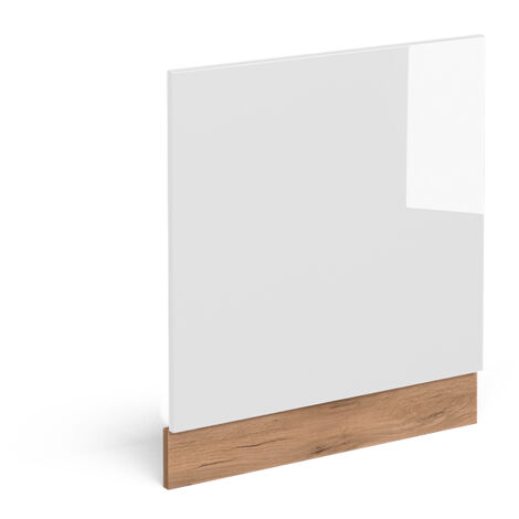 Façade R-Line, Blanc Haute brillance, 60 cm sans plan de travail, Vicco