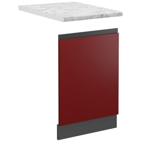 Façade R-Line, Rouge, 45 cm , PT Marbre, Vicco