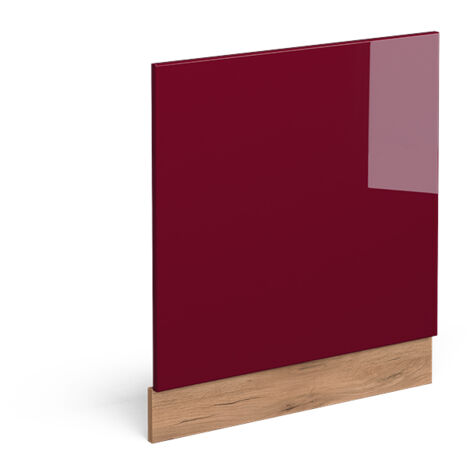 Façade R-Line, Rouge, 60 cm sans plan de travail, Vicco
