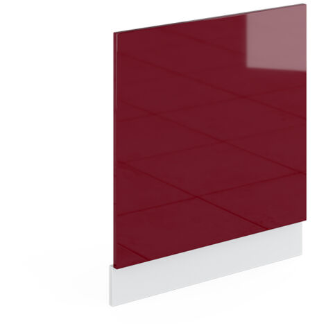 Façade R-Line, Rouge, 60 cm sans plan de travail, Vicco