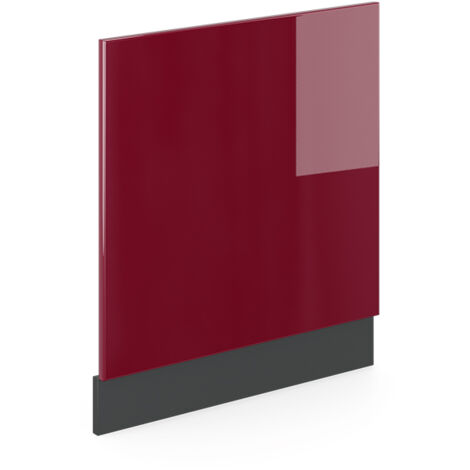 Façade R-Line, Rouge, 60 cm sans plan de travail, Vicco