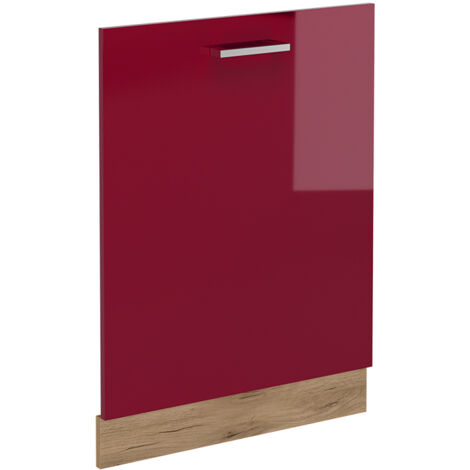 Façade R-Line, Rouge brillant, 60cm sans PT, Vicco
