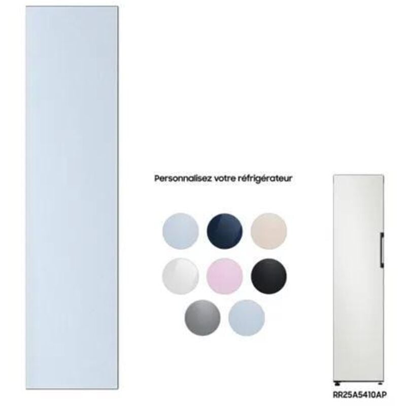 Façade Réfrigérateur et Congélateur Samsung 1 porte 45cm Cotta Skyblue - RA-M17DAACSGG bespoke