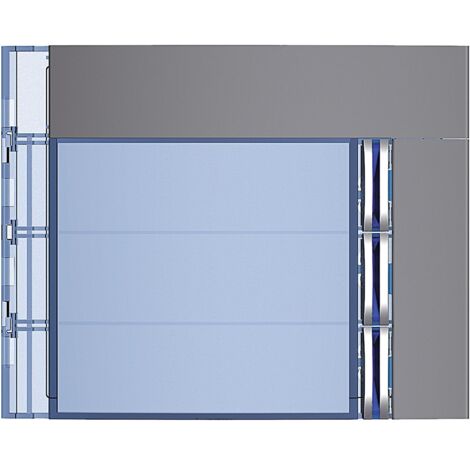 Façade Sfera New pour module électronique audio 3 appels Allstreet BTICINO 352033