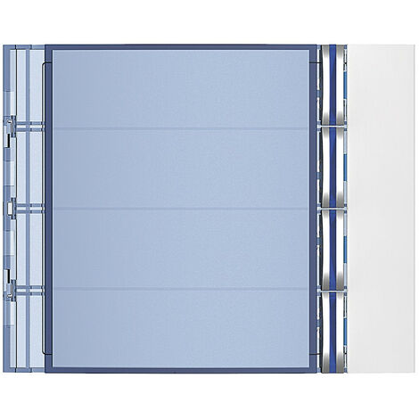 Façade Sfera New pour module électronique audio 4 appels Allwhite (352042)