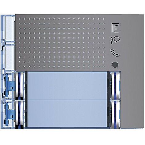 Façade Sfera New pour module électronique audio 4 appels sur 2 rangées Allstreet (351183)