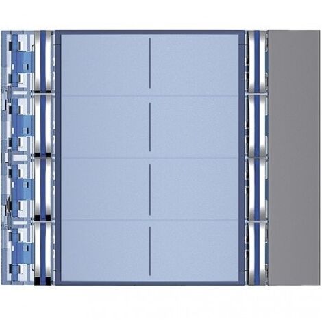 Façade Sfera New pour module électronique audio 8 appels sur 2 rangées Allstreet (352183)