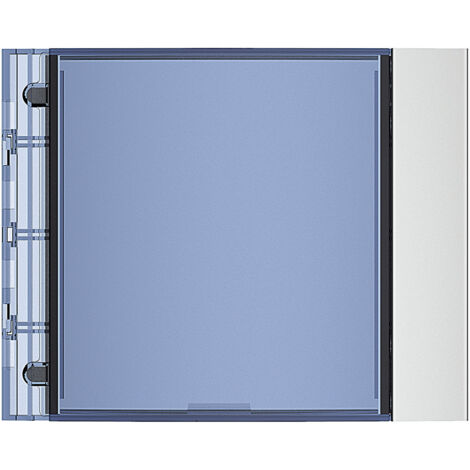 Façade Sfera New pour module porte étiquette Allmetal BTICINO 352201