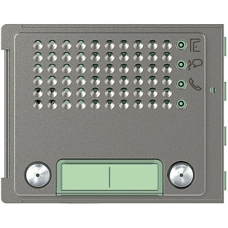 Façade Sfera Robur pour module électronique audio 2 appels sur 2 rangées (351145)