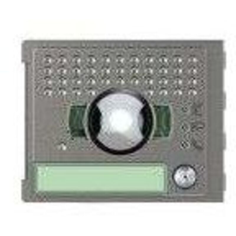 Façade Sfera Robur pour module électronique audio/vidéo 1 appel grand angle Bticino 351315