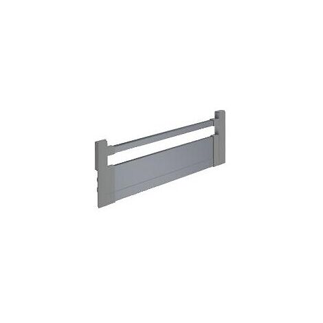Facade standard à l'anglaise - hauteur 144 mm - largeur 600 mm - Argent - HETTICH
