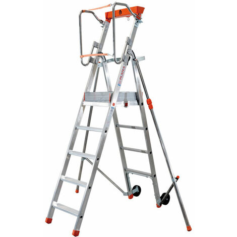 Facal Platea Podesttreppe Aluminium S300 4 Stufen