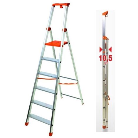 Facal SCALA IN ALLUMINIO PIÙ SU MAXI 110 6 gradini