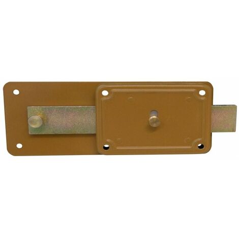 Facchinetti serratura a spingere destra 50mm ferroglietto cilindro fisso 6 mandate senza scrocco