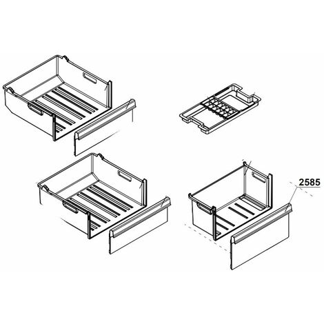 COPERCHIO CASSETTO CONGELATORE MCK68045505