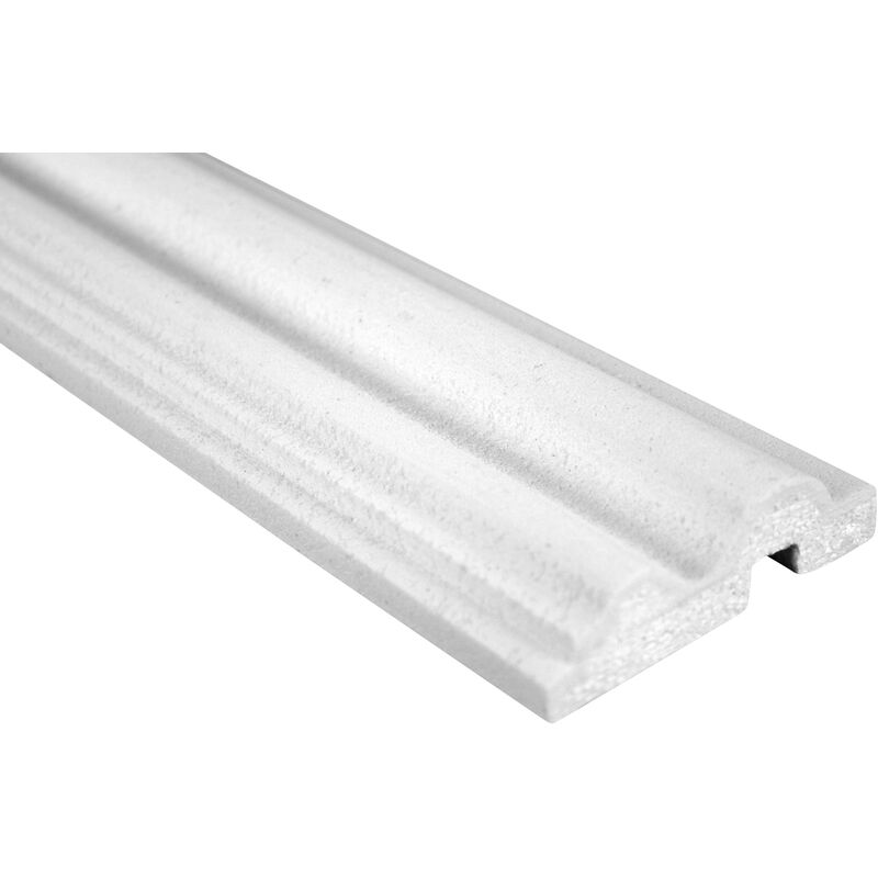 Facciata Profili con goffratura EPS PU resistente agli urti 25x90mm MC106: 20 metri / 10 strisce