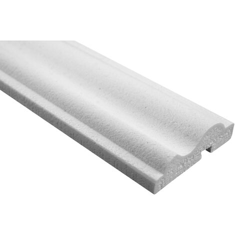 Facciata | Profili con goffratura | EPS | PU | resistente agli urti | 30x100mm | MC151