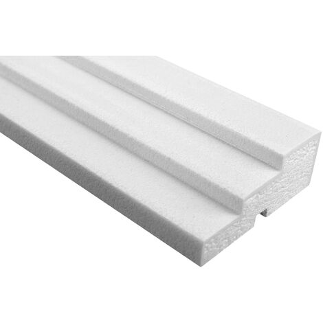Facciata | Profili con goffratura | EPS | PU | resistente agli urti | 45x120mm | MC157