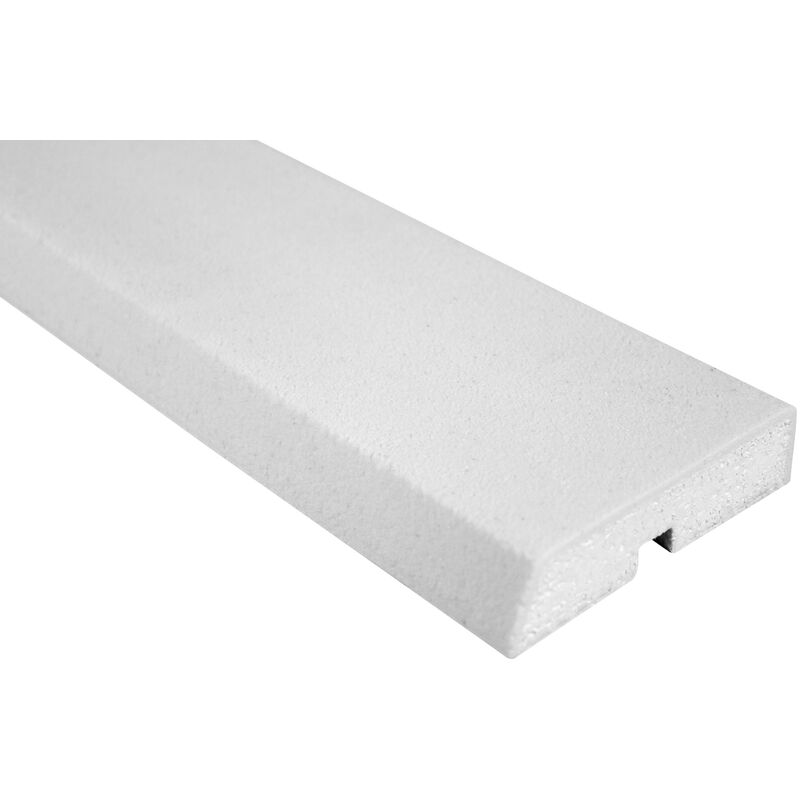 Facciata Stucco esterno Modanatura EPS PU diritto 25x105mm MC111: 20 metri / 10 strisce