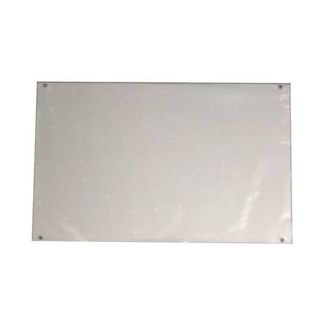sourcing map Métal Carte 80mm x 30mm x 1mm Anodisé Aluminium Plaque