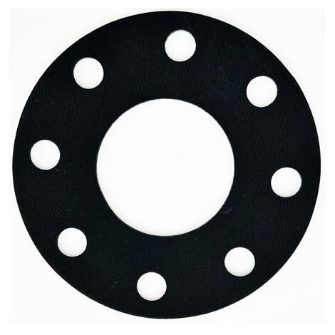 Face pleine RS PRO, Ø int. 169mm, Ø ext. 285mm, épais. 3mm, en EPDM ( Prix pour Sachet de 2 )