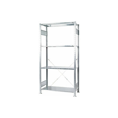 Fachbodenregal  HxB 2000 x 1006 mm  Anbauregal  Bodentiefe 400
