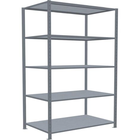 Fachbodenregal Komplettregale MULTIplus150, 2000x1300x800mm (Grundregal), Traglast: 150kg