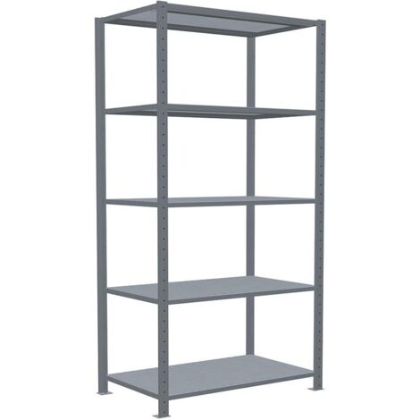 Fachbodenregal Komplettregale MULTIplus250, 2000x1000x600mm (Grundregal), Traglast: 250kg