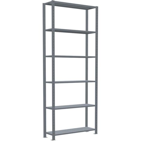 Fachbodenregal Komplettregale MULTIplus250, 2500x1000x300mm (Grundregal), Traglast: 250kg