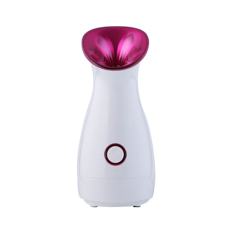Facial Steamer Nano Ionic Hot Mist Face Steamer Home Sauna SPA Face Humidifier Atomizer for Women Men Moisturizing Unclogs Pores Spa Quality,Rose,1pc
