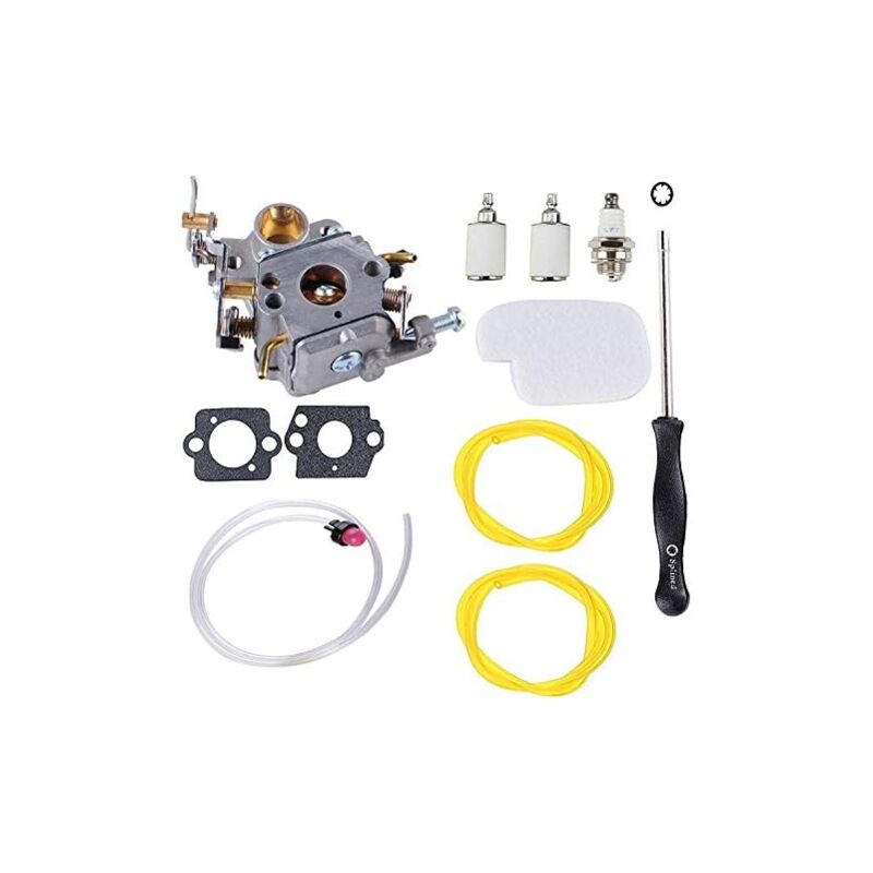 faciles à P3314 Carburateur tronçonneuse pièces 545070601 Air Filtre à Carburant avec Outil de réglage pour pour P3416 P3816 P4018 Pp3416 Pp3516