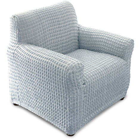 FACILITYS - Funda de sofá y funda de sillón extensible - gris Gris 3 plazas