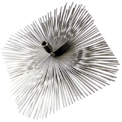 FACILITYS - Viereckiger Schornsteinfeger aus Stahl, Igel