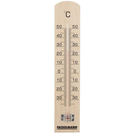 termometro in legno cm 20,5x3,6 art101015 per uso interno esterno minimo  massimo